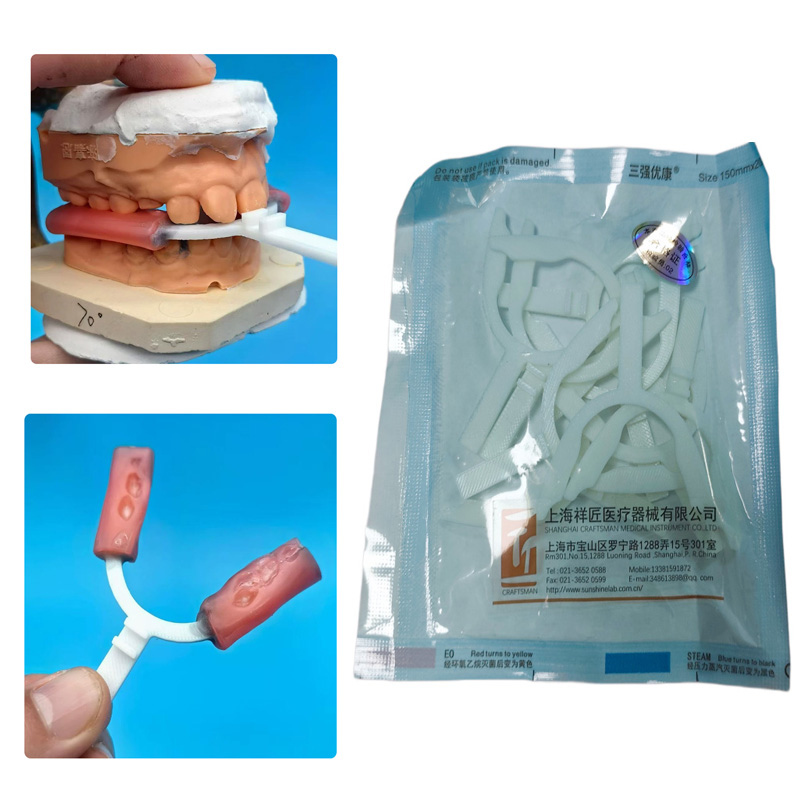 3D Printing Orthodontics - 10개/봉투 교정용 하악 확장 바이트 포크