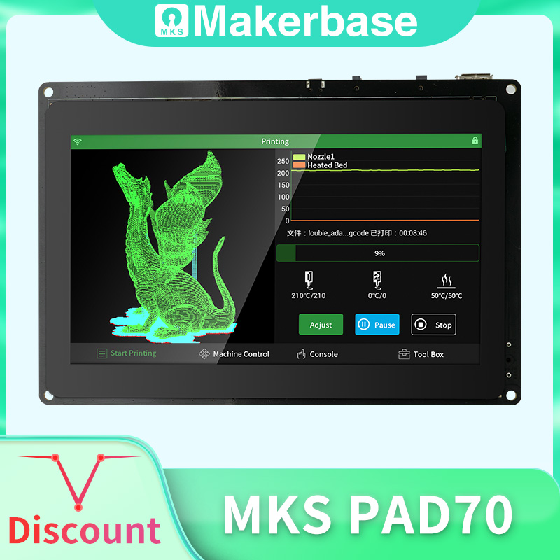 3D Printing Online - Makerbase MKS Pad7 정전식 스마트 디스플레이,