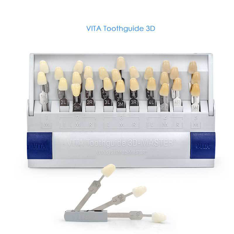3D Printing Orthodontics - VITA 29색 치아 색상표 클래식 틀니