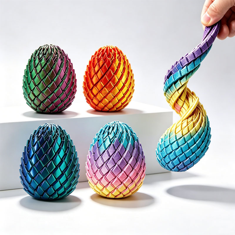 3D Printing Household Items - 3D 프린팅 드래곤 에그 스트레스 해소