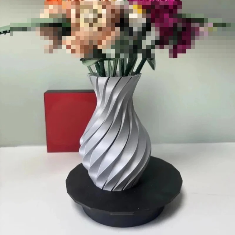 레고 꽃다발용 꽃병 1개, 장미꽃 꽃다발 빌딩 블록 모 - 3D Printing Vase 리뷰 및 가격