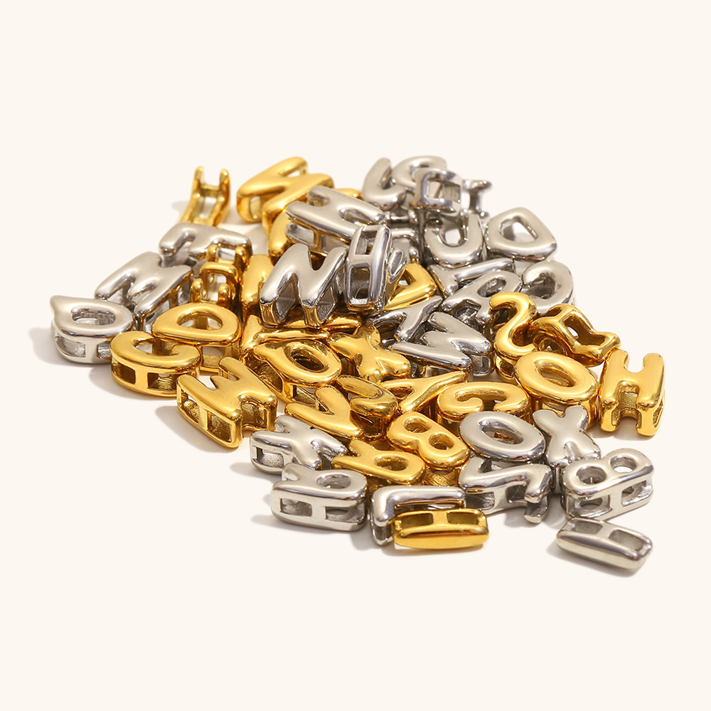 빈티지 3D 디자인 버블 레터 참 DIY 목걸이 팔찌  - 3D Printing Jewellery 리뷰 및 가격