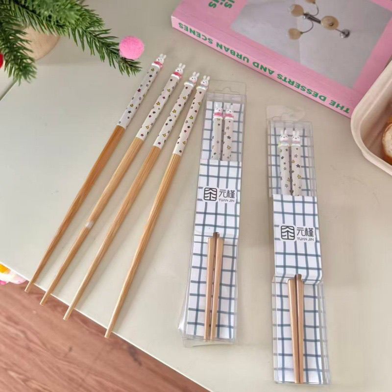 귀여운 미피 라이선스 대나무 젓가락 3D 토끼 장식 별 - 3D Printing Household Items 리뷰 및 가격