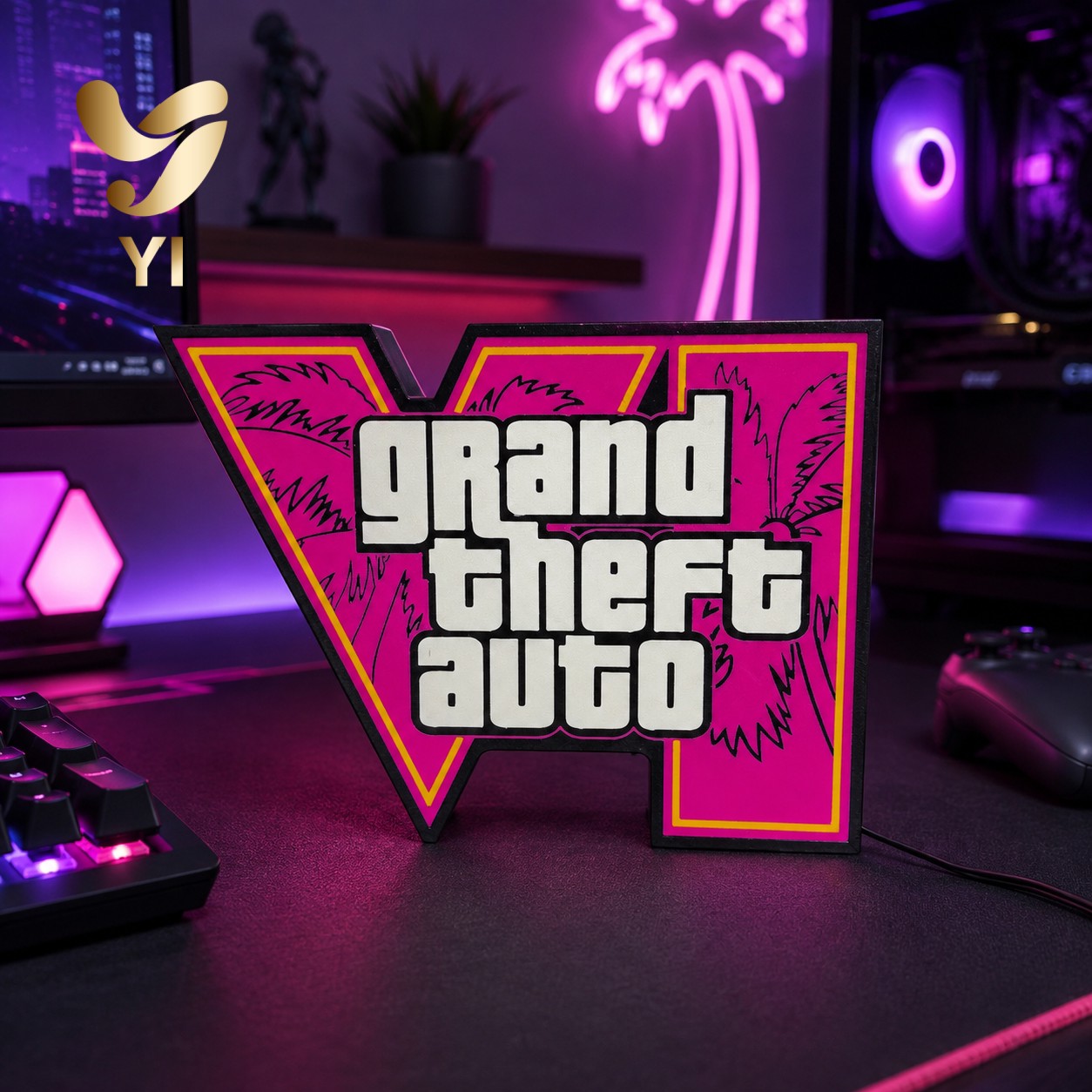 재고 있음 GTA 6 호라이즌 앰비언트 라이트 USB  - 3D Printing Household Items 리뷰 및 가격