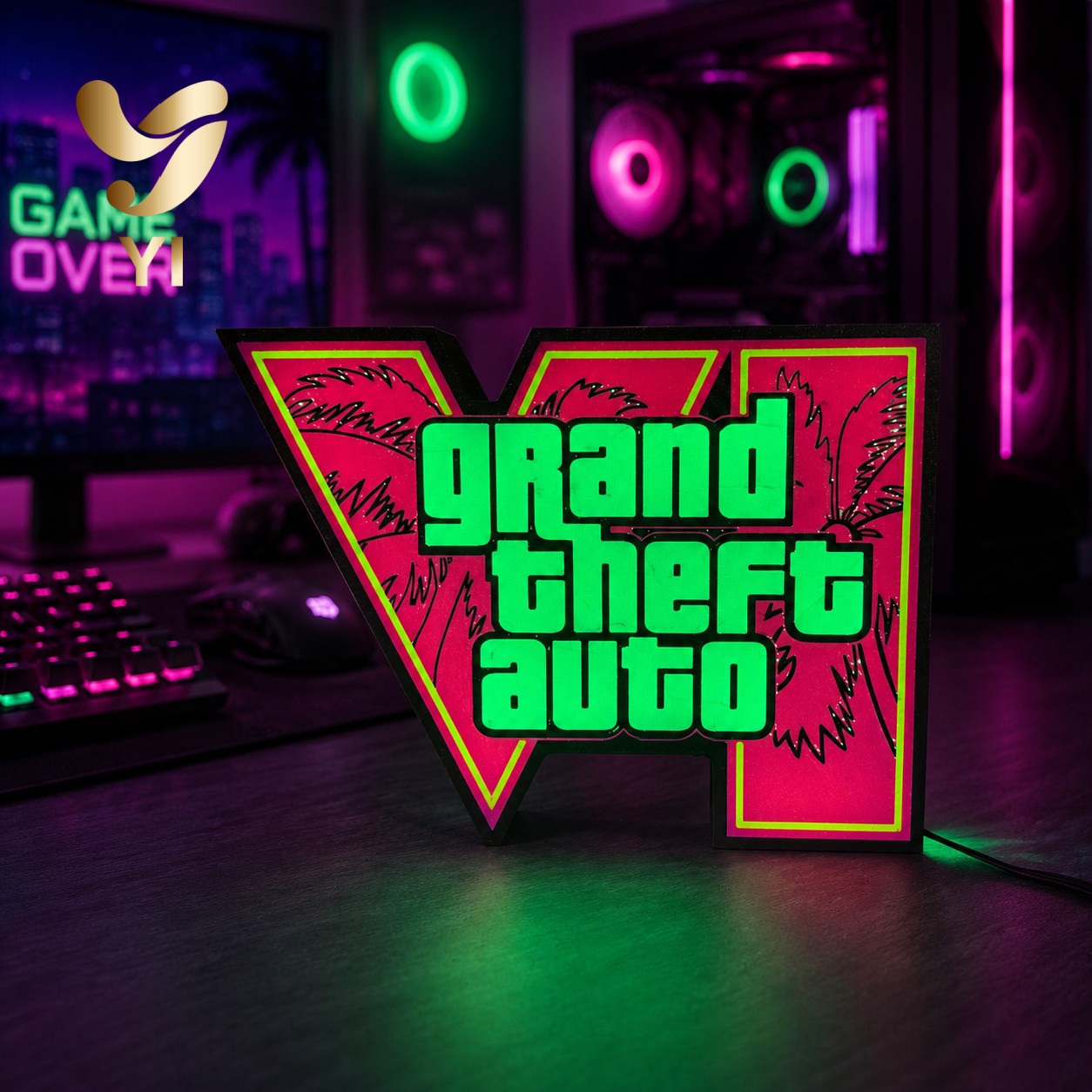 재고 있음 GTA 6 호라이즌 앰비언트 라이트 USB  - 3D Printing Household Items 리뷰 및 가격