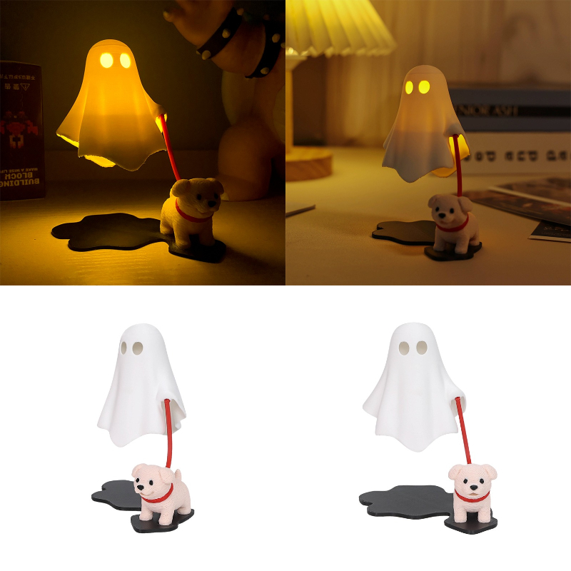 3D 프린팅 귀여운 강아지와 유령 피규어 조각상 집 침 - 3D Printing Household Items 리뷰 및 가격