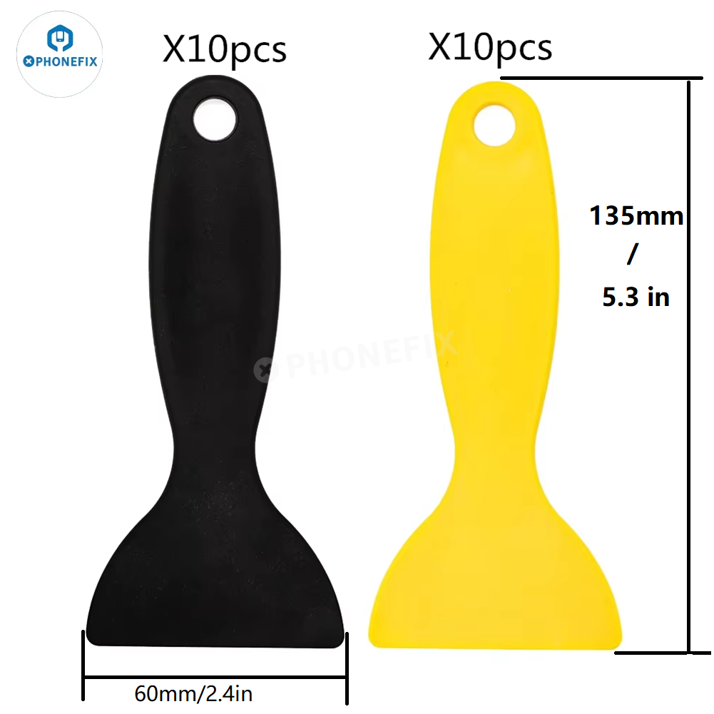 10pcs 6cm 플라스틱 스크레이퍼 주걱 휴대 전화  - Print Removal Spatula 리뷰 및 가격