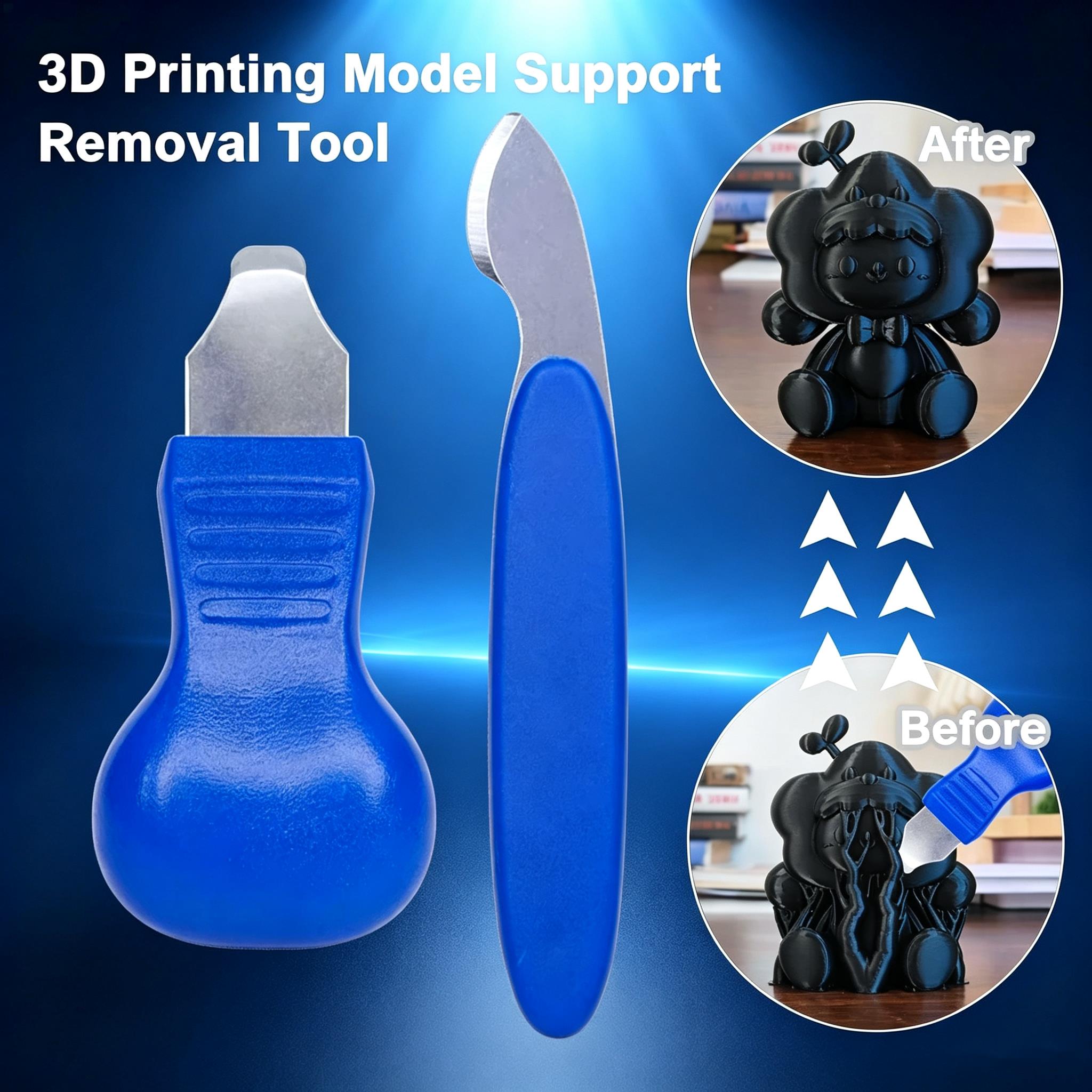 3D 프린트 후처리 키트, 광택 스프레이 또는 제거 도 - Print Removal Spatula 리뷰 및 가격