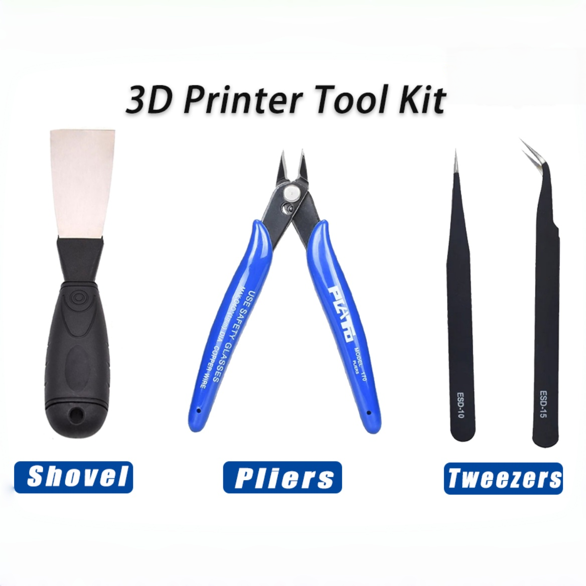 3D 프린터 도구 제거용 스패튤라, 스틸 플라이어, 전 - Print Removal Spatula 리뷰 및 가격