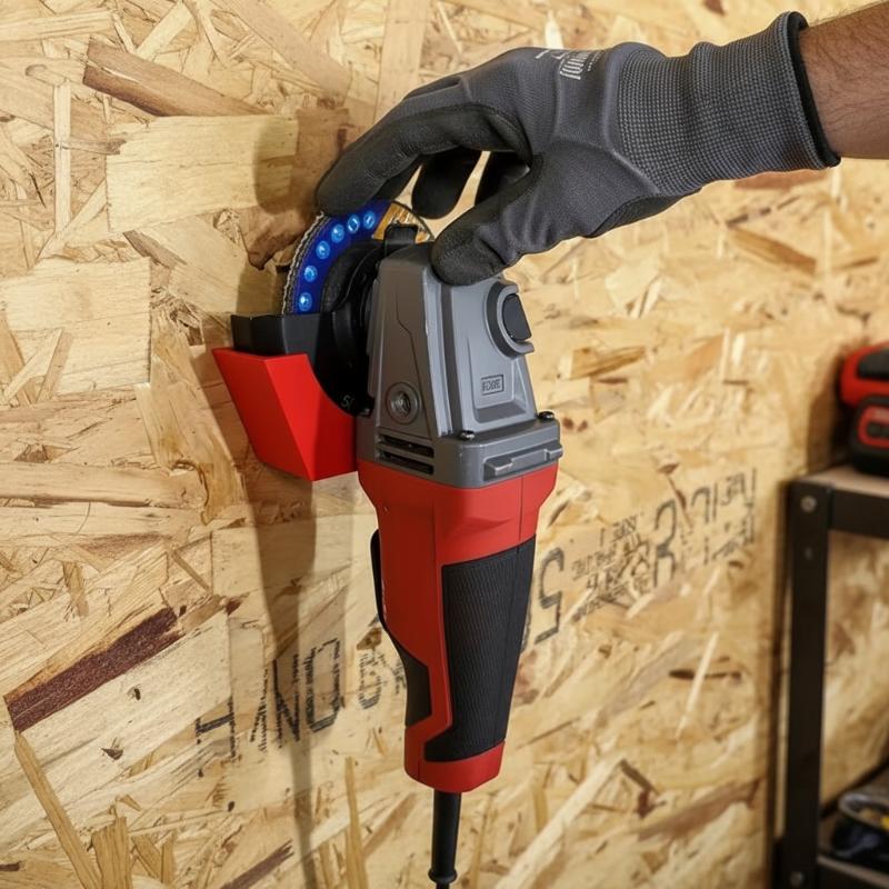 3D 프린팅으로 제작된 벽걸이형 각도 연삭기 거치대,  - 3D Printing Grinder 리뷰 및 가격