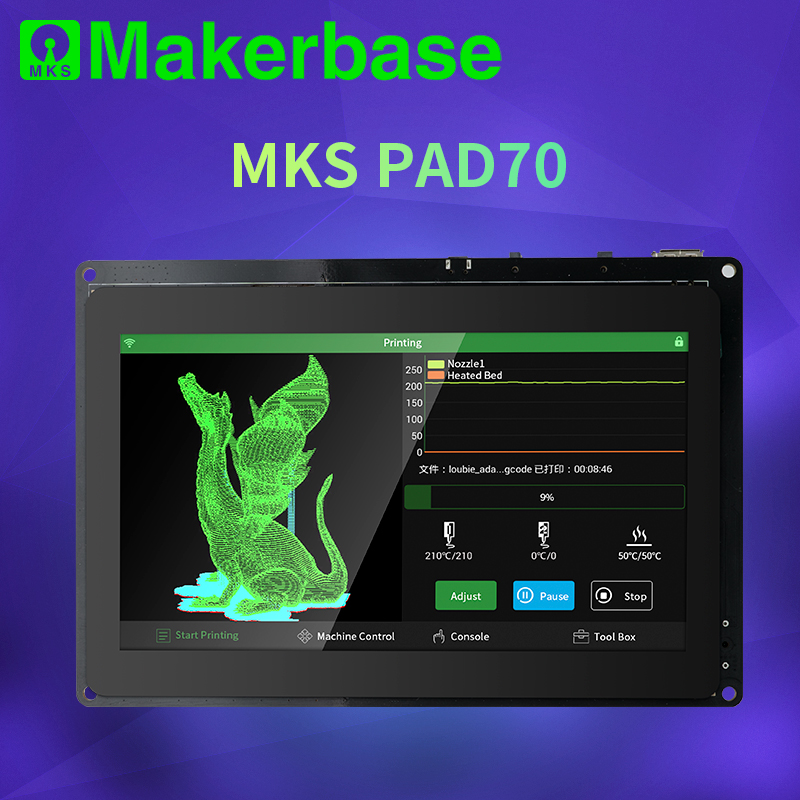 Makerbase MKS Pad7 정전식 스마트 디스플 - 3D Printing Online 리뷰 및 가격