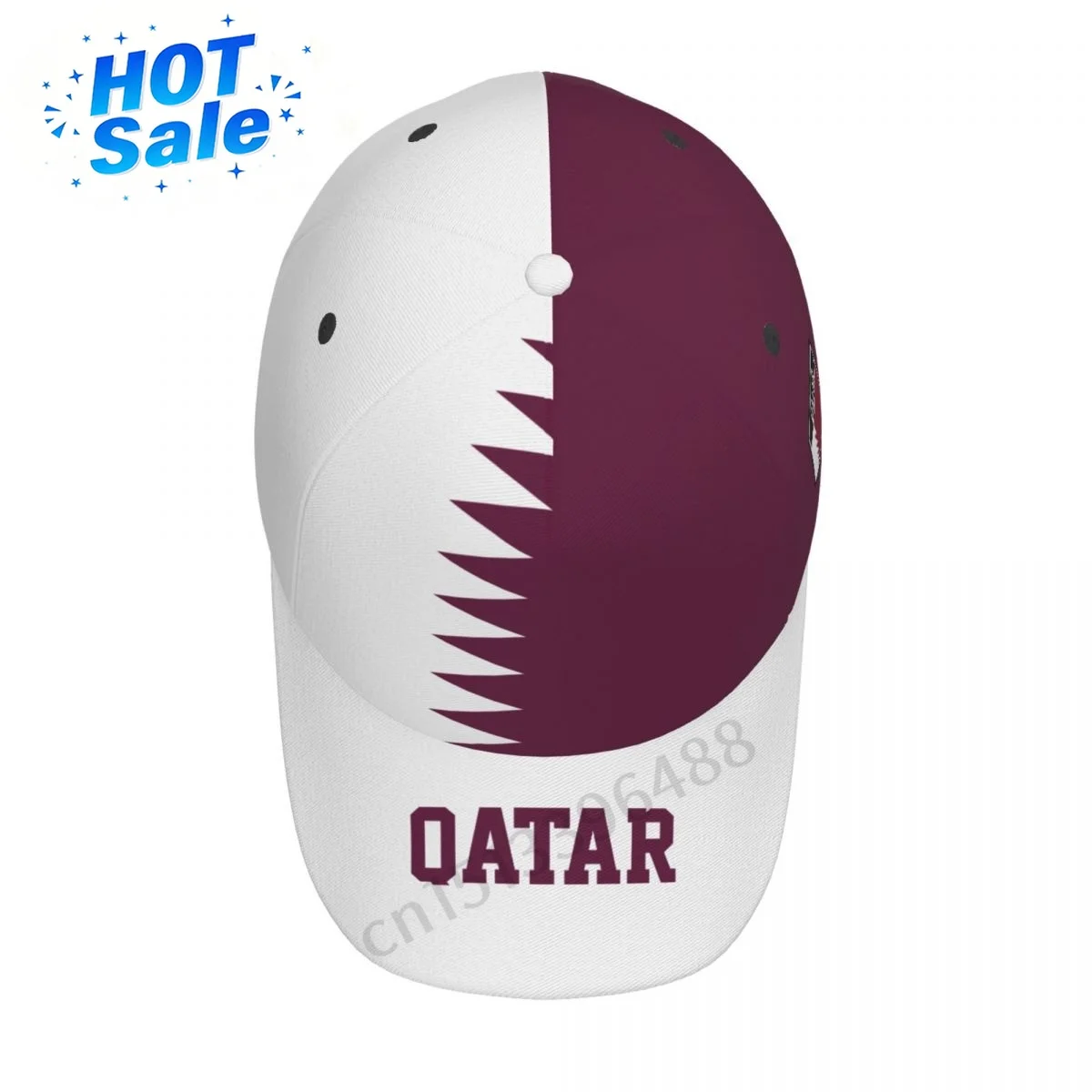 커스텀 모자 2025 카타르 국기 3D 축구 모자 햇빛 - 3D Printing Qatar 리뷰 및 가격