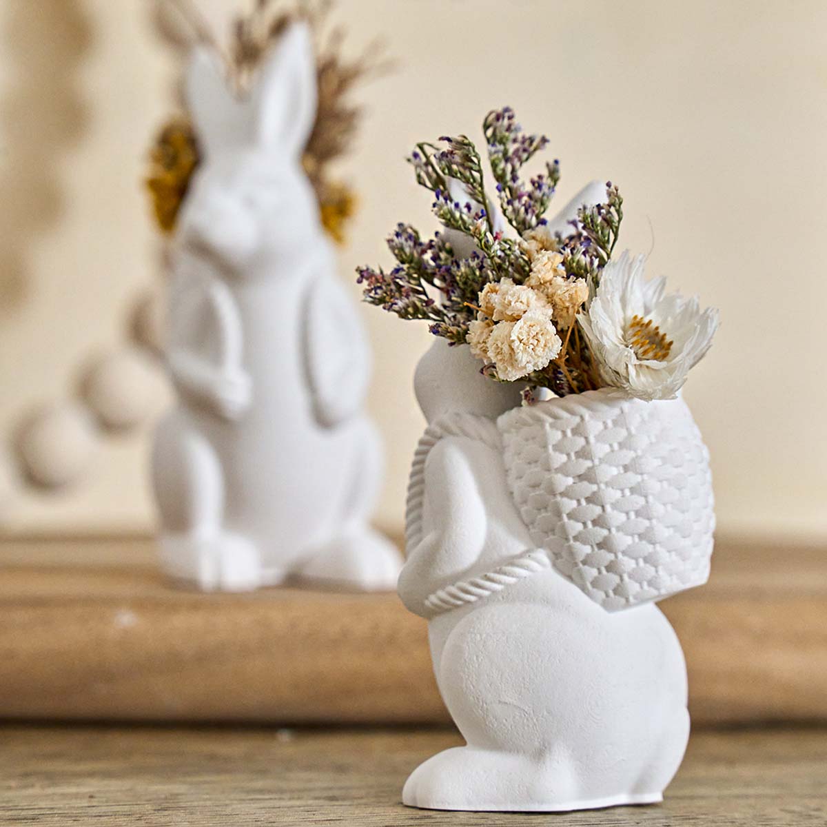 3D 부활절 토끼 실리콘 몰드 DIY 귀여운 동물 바구 - 3D Printing Vase 리뷰 및 가격