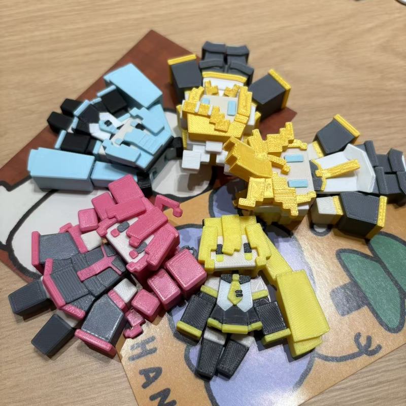 애니메이션 하츠네 미쿠 3D 프린팅 키체인 애니메이션  - 3D Printing Yourself 리뷰 및 가격