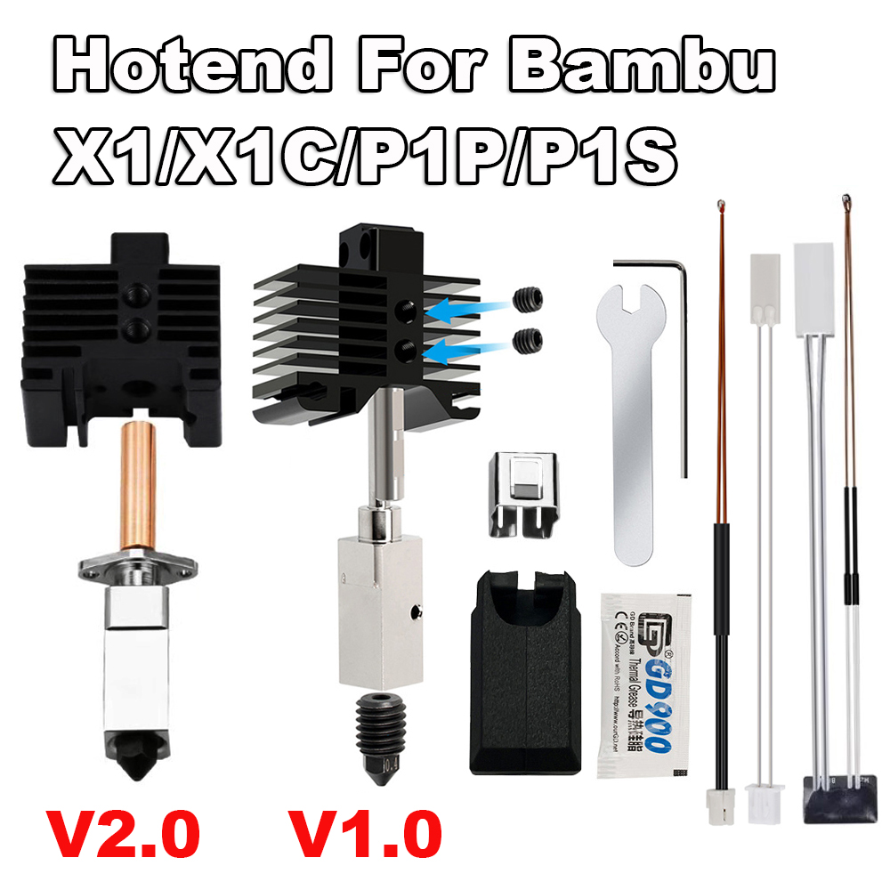 업그레이드된 3D 프린터 핫엔드, Bambu Lab X - 3D Printing X1 Carbon 리뷰 및 가격