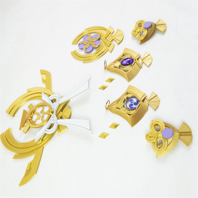 New Genshin Impact Yae Miko 코스 - 3D Printing Jewellery 리뷰 및 가격