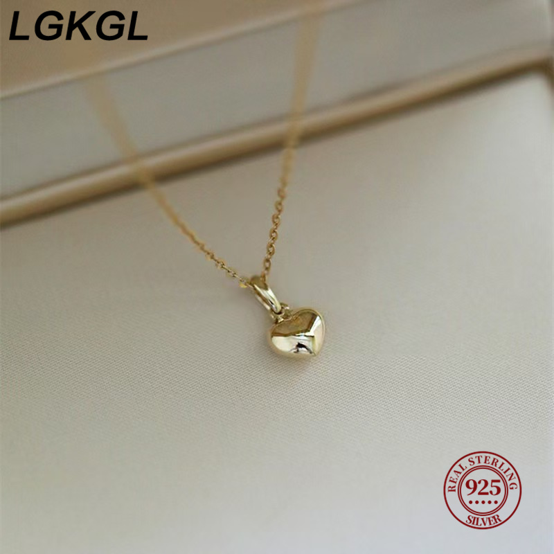 LGKGL S925 스털링 실버 14K 골드 도금 하트 - 3D Printing Jewellery 리뷰 및 가격