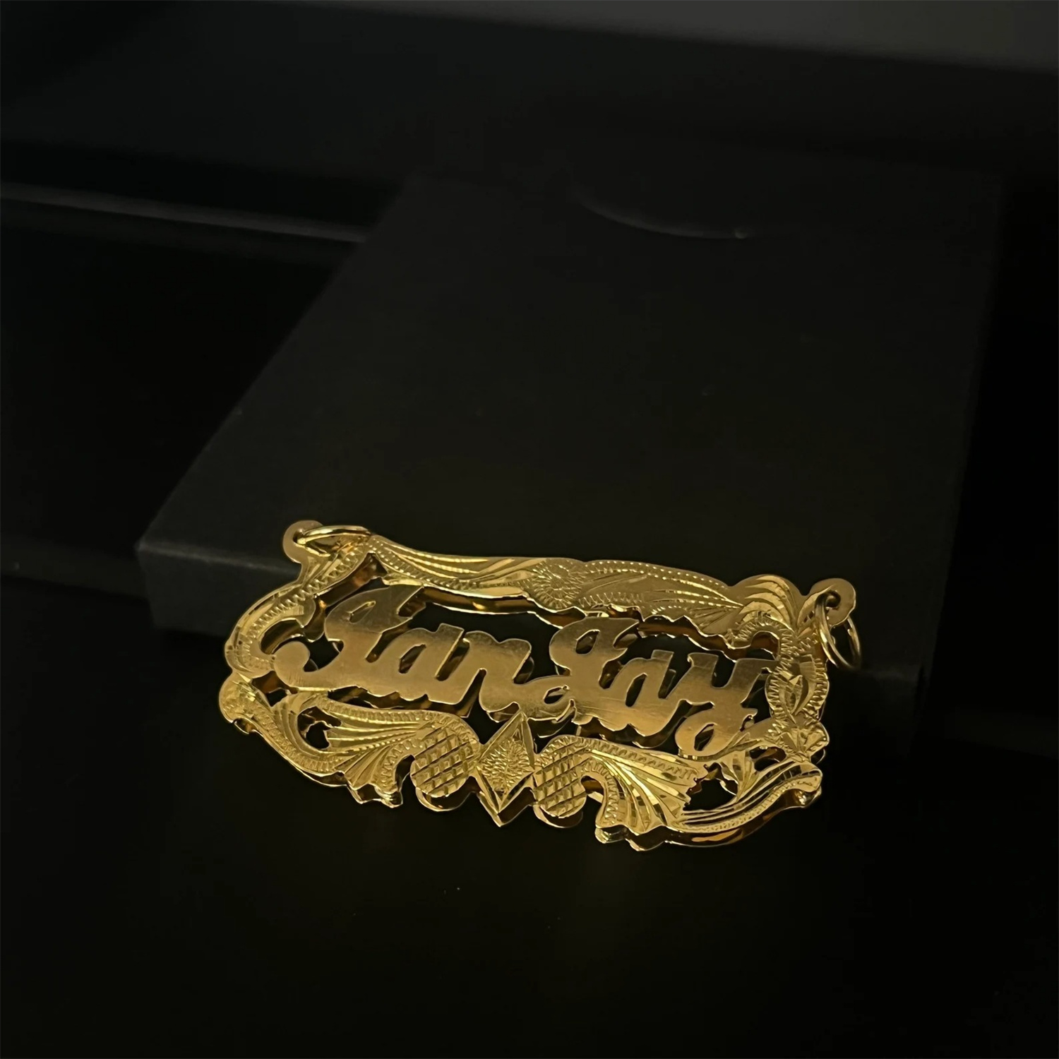맞춤형 18K 금도금 이중 이름표 개인 맞춤 수제 참  - 3D Printing Jewellery 리뷰 및 가격
