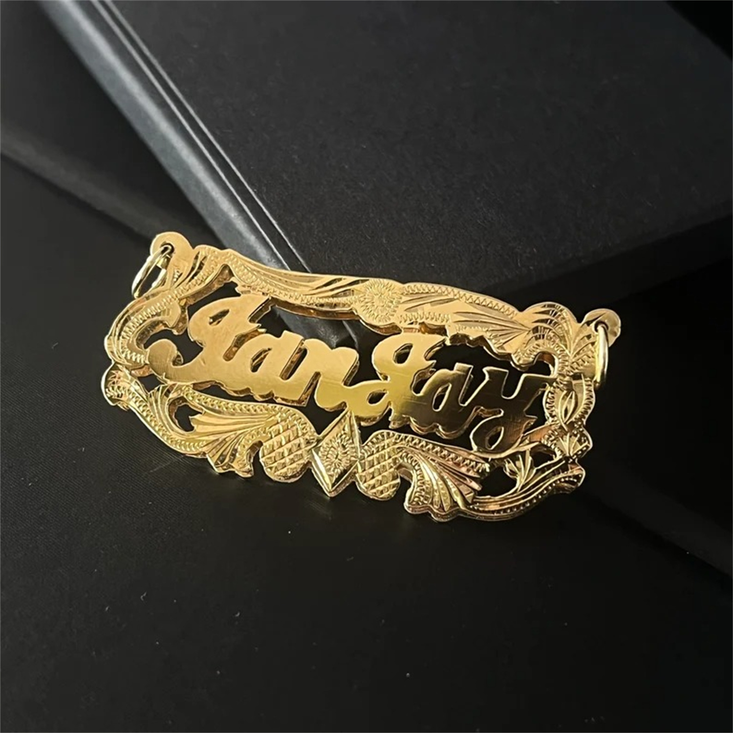 맞춤형 18K 금도금 이중 이름표 개인 맞춤 수제 참  - 3D Printing Jewellery 리뷰 및 가격