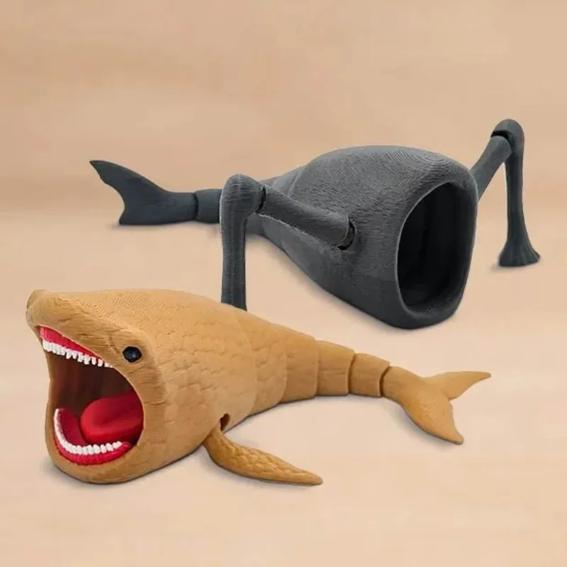 심해의 피라냐가 대형 레비아탄의 3D 프린팅 액션 피규 - 3D Printing Yourself 리뷰 및 가격