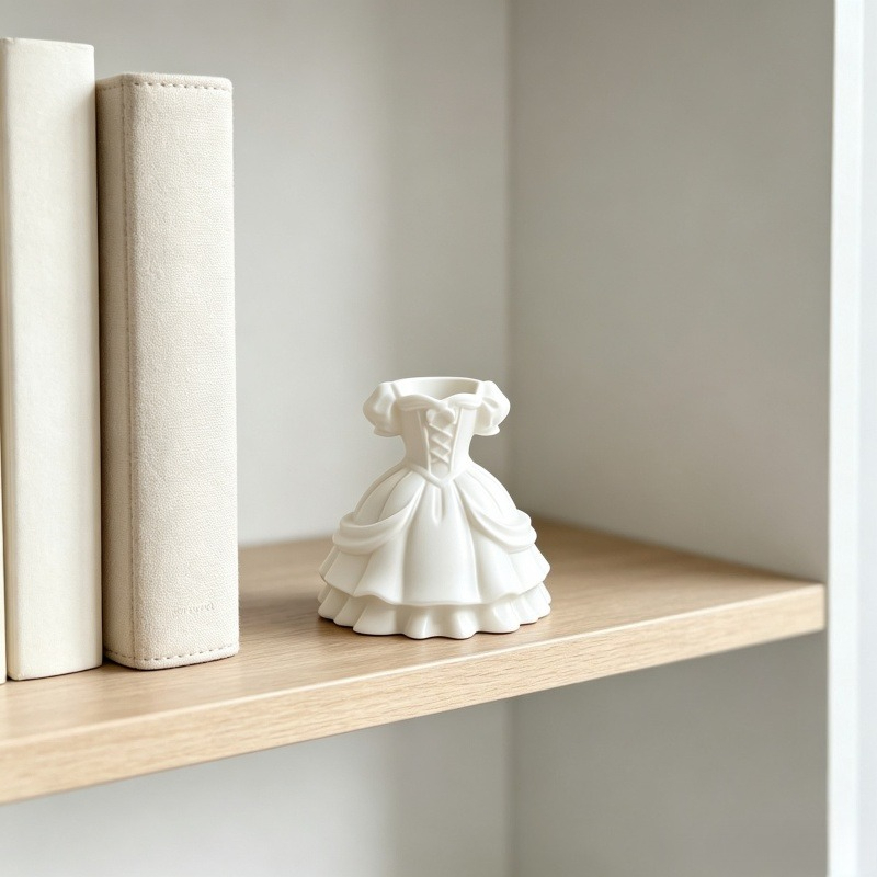 3D 프린팅 화이트 프린세스 로리타 드레스 펜 홀더 레 - 3D Printing Vase 리뷰 및 가격