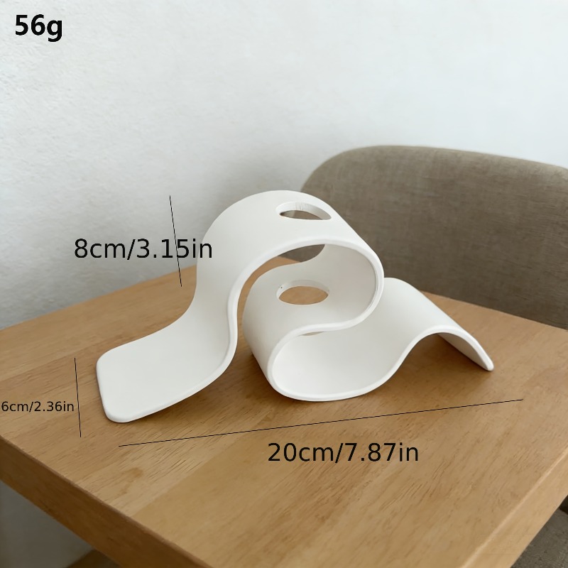 1pc 현대 미니멀리스트 곡선형 3D 인쇄 꽃병 크리  - 3D Printing Vase 리뷰 및 가격