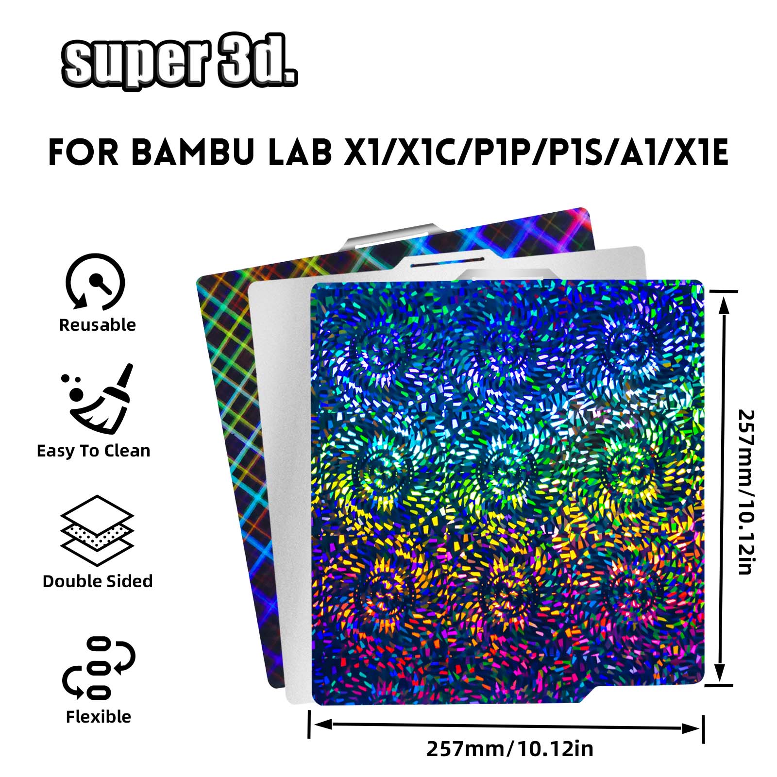 밤부랩 A1 P1P P1S 스무스 X1C 스프링 스틸  - 3D Printing X1 Carbon 리뷰 및 가격