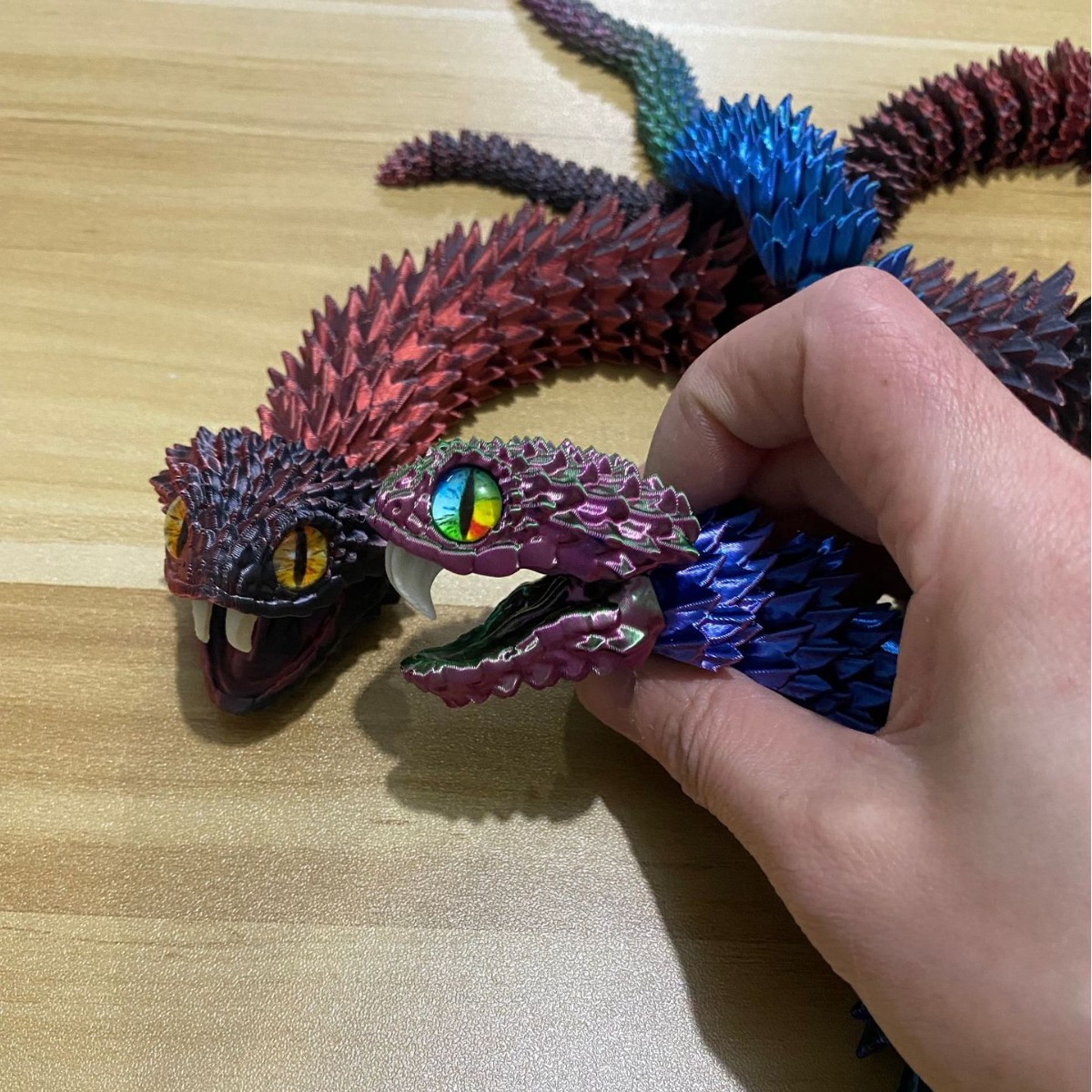 30/45/60cm 3D 인쇄 된 뱀 개폐식 입과 개폐 - 3D Printing Orthodontics 리뷰 및 가격