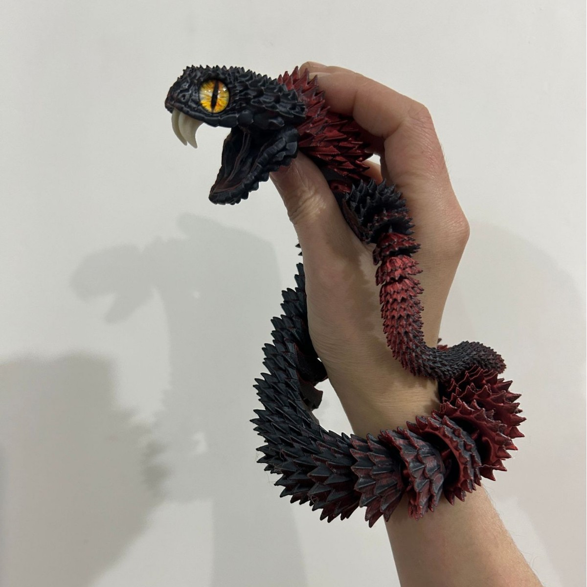 30/45/60cm 3D 인쇄 된 뱀 개폐식 입과 개폐 - 3D Printing Orthodontics 리뷰 및 가격